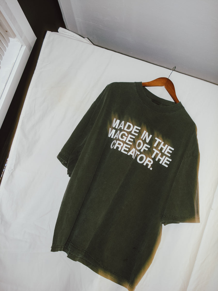 "MADE IN THE IMAGE OF THE CREATOR." Tee