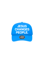 "JESUS CHANGES PEOPLE." Trucker Hat