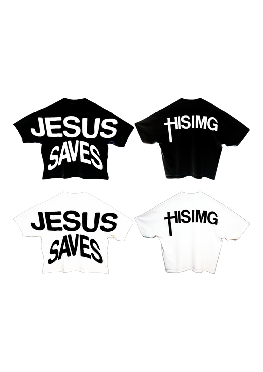 "JESUS SAVES" Tee