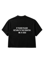 "MADE IN HIS IMG" BLK Tee