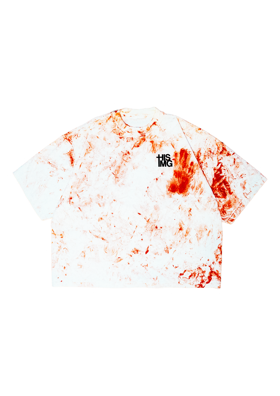 "BY HIS STRIPES" inverse tee - HIS IMG