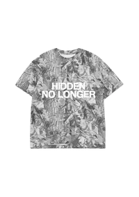 "HIDDEN NO LONGER" CAMO T-SHIRT
