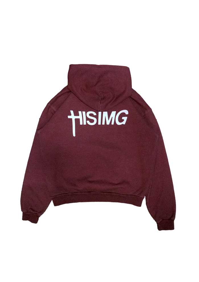 "I <3 GOD" MAHOGANY HOODIE