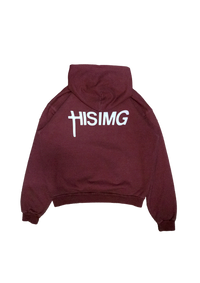 "I <3 GOD" MAHOGANY HOODIE