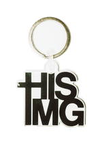 "HIS IMG" Keychain