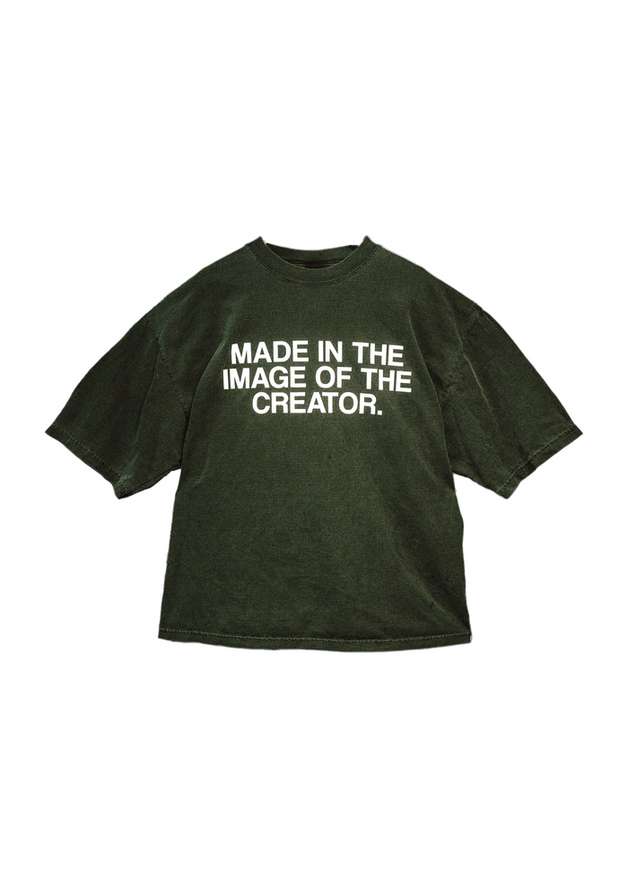 "MADE IN THE IMAGE OF THE CREATOR." Tee