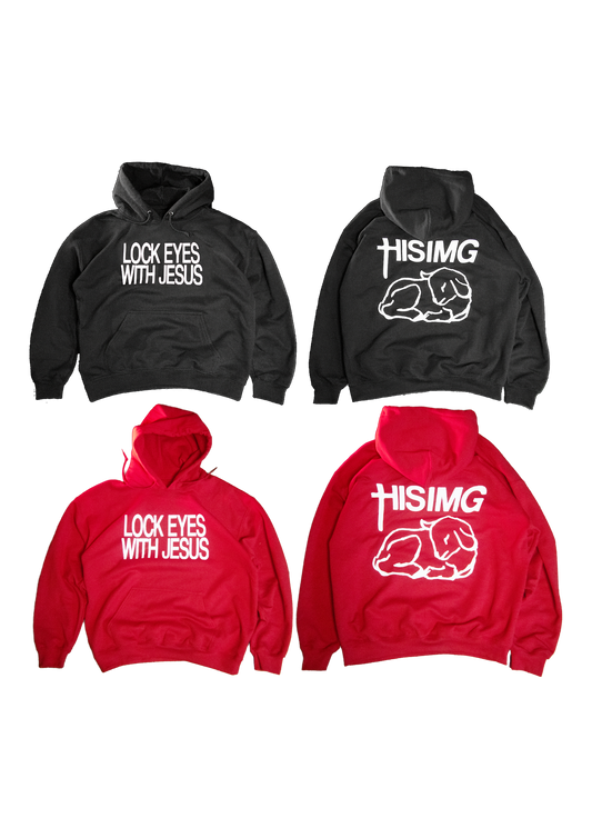 "LOCK EYES WITH JESUS" Hoodie