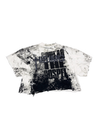 "SPREAD THE GOSPEL" Thrashed Cropped Tee